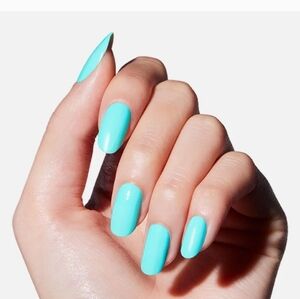 Vibrant Turquoise Nail Polish Cool Wickekd
